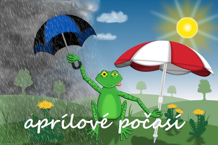 Ilustrační - aprílové počasí