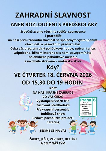 Zahradní slavnost 2026